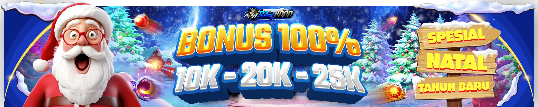 Bonus Spesial 100% Akhir Tahun