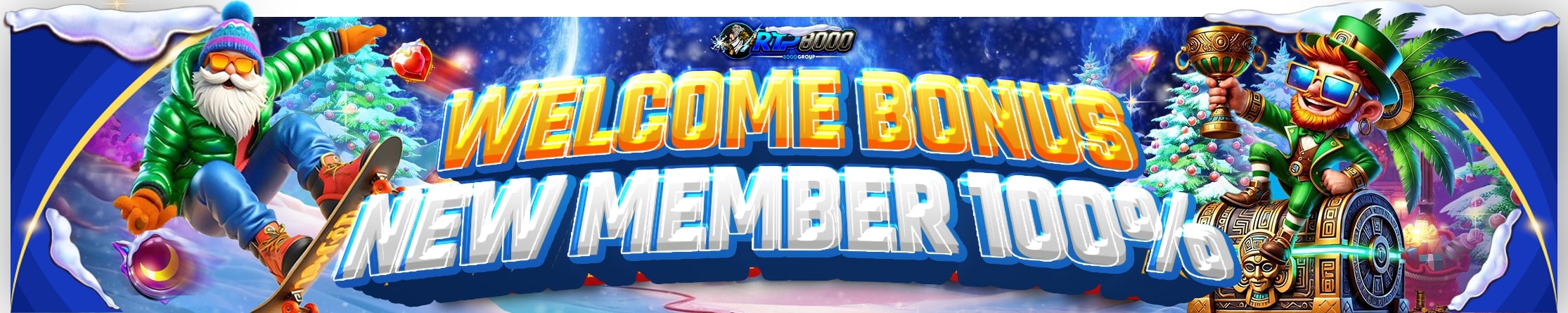 Bonus New Member 100%